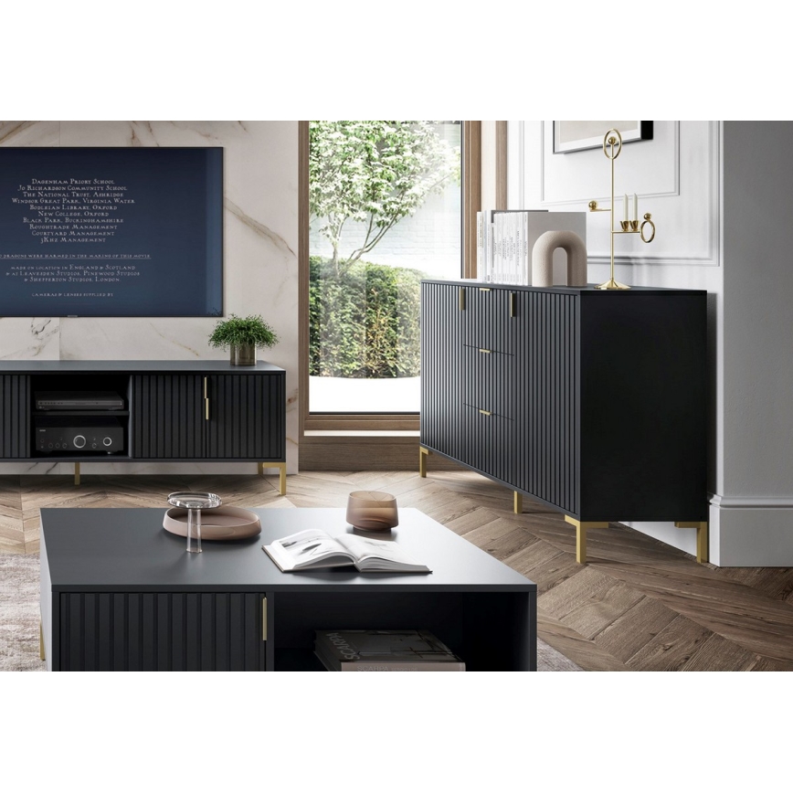 Συρταριέρα FLOP μαύρη