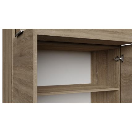 Συρταριέρα HOPE 80x78x35 cm σε απόχρωση δρυός Sonoma