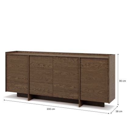 Συρταριέρα KEMI 200x90x38 δρυς