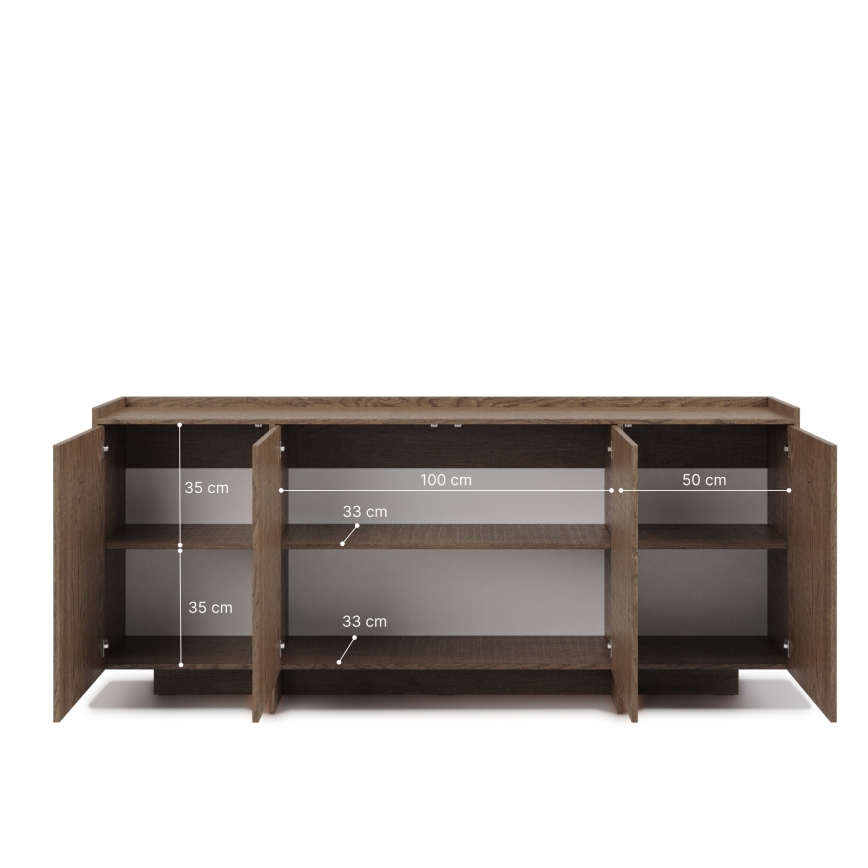 Συρταριέρα KEMI 200x90x38 δρυς