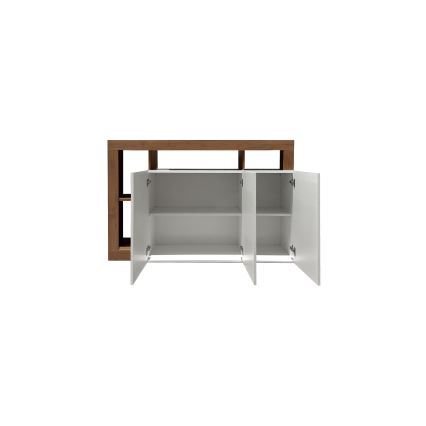 Συρταριέρα LENOR λευκή/δρυς