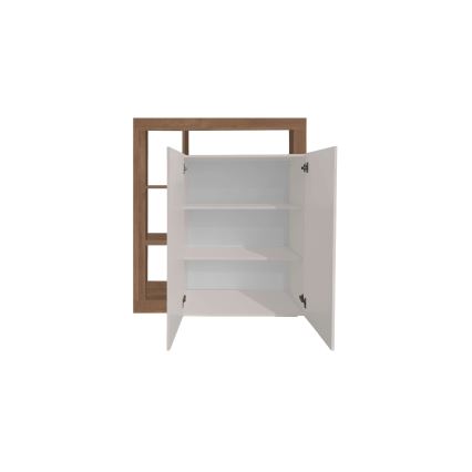 Συρταριέρα LENOR κασμίρ/βελανιδιά