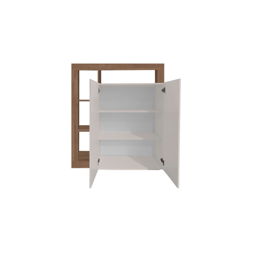 Συρταριέρα LENOR κασμίρ/βελανιδιά