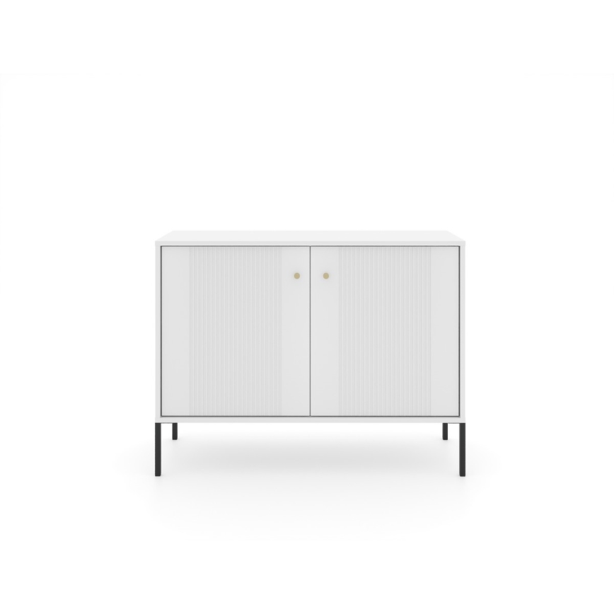 Συρταριέρα LUE λευκή/μαύρη