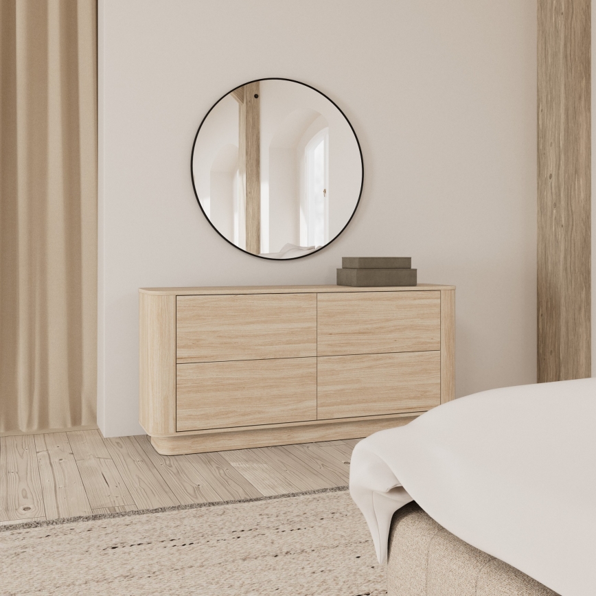 Συρταριέρα MADERA 160x75 cm λευκή δρυς