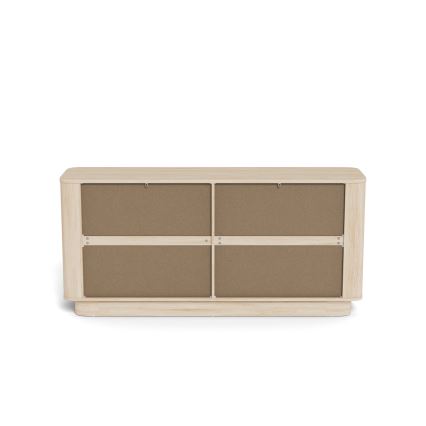 Συρταριέρα MADERA 160x75 cm λευκή δρυς
