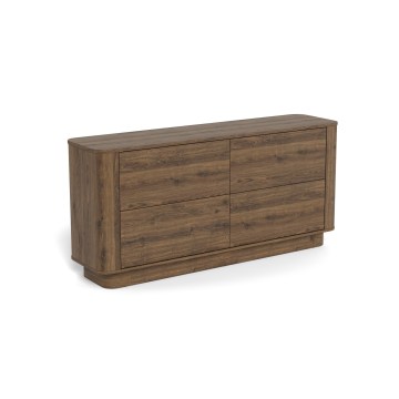 Συρταριέρα MADERA 160x75 cm σε δρύινη απόχρωση