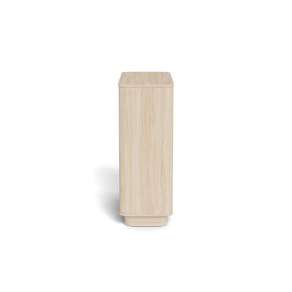 Συρταριέρα MADERA 90x107 cm λευκή δρυς
