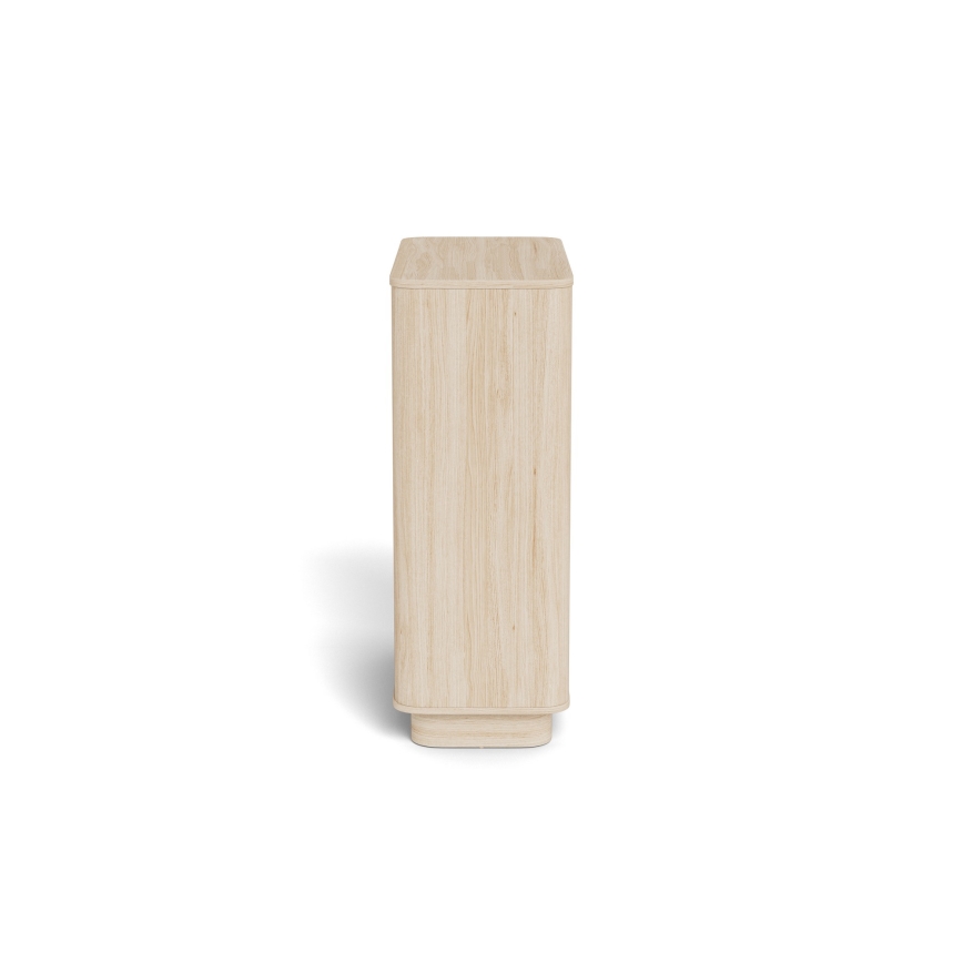 Συρταριέρα MADERA 90x107 cm λευκή δρυς