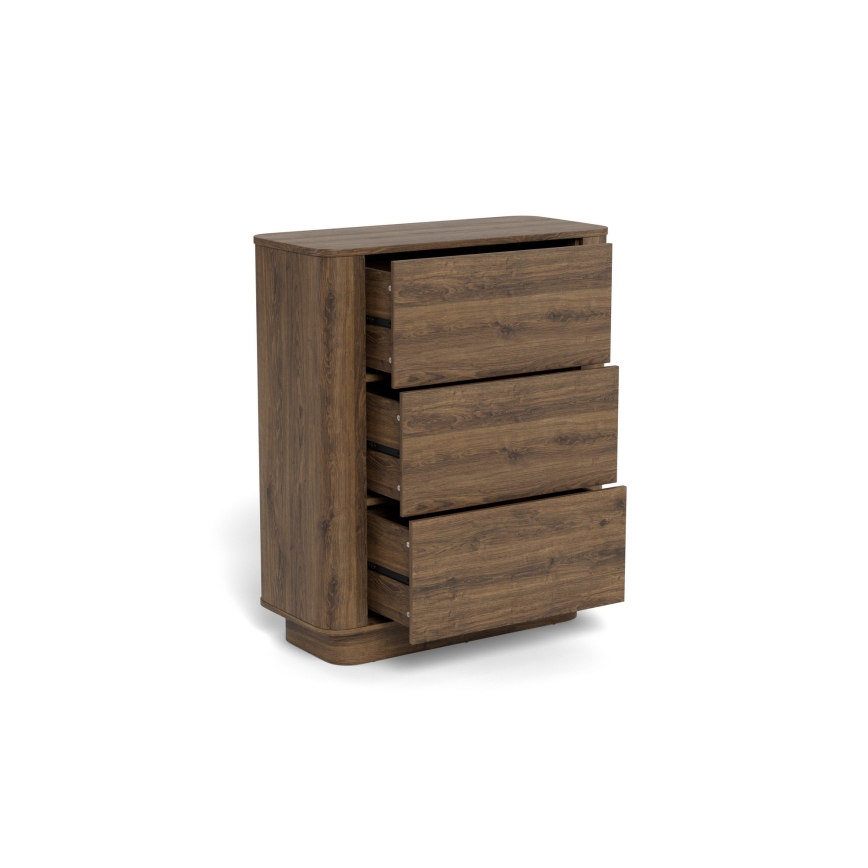 Συρταριέρα MADERA 90x107 εκ., δρυς