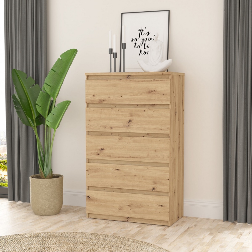 Συρταριέρα MAO με συρτάρια, σε απόχρωση Artisan δρυός