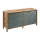 Συρταριέρα MENTA 170x81x47 cm δρυς Wotan/πράσινη