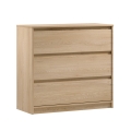 Συρταριέρα MIYABI 92x86x40 cm σε απόχρωση δρυός Cremona