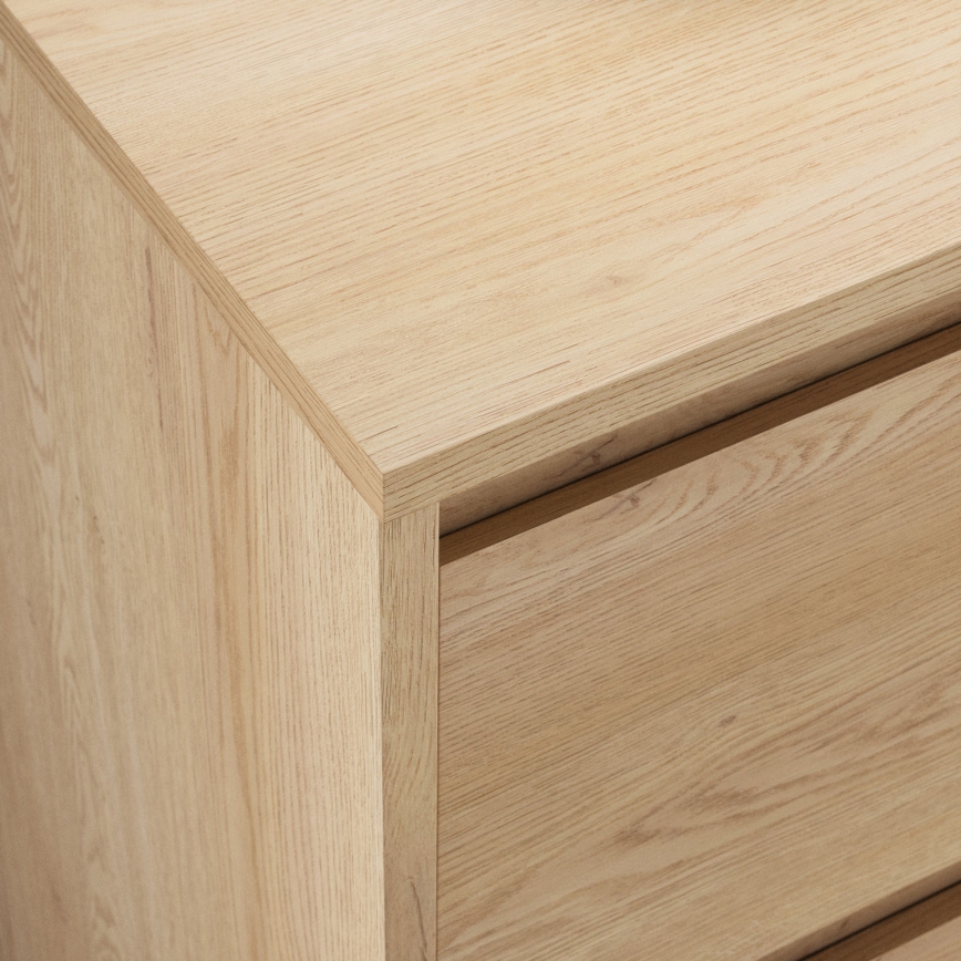 Συρταριέρα MIYABI 92x86x40 cm σε απόχρωση δρυός Cremona