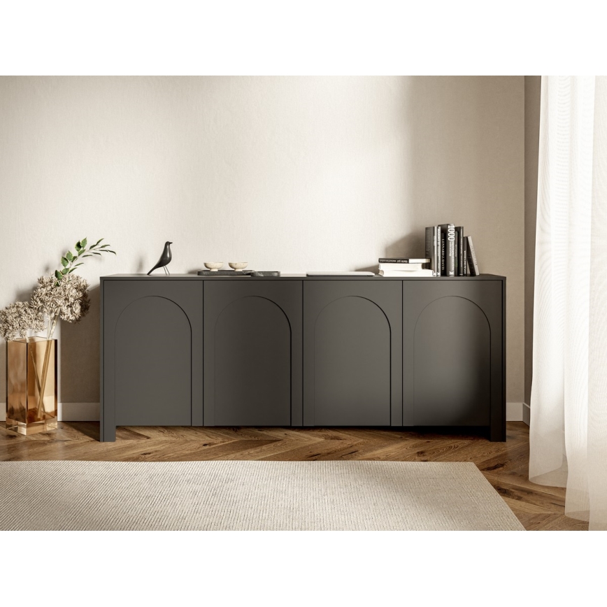 Συρταριέρα NIO ανθρακί