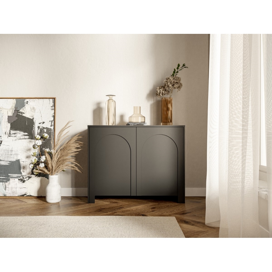 Συρταριέρα NIO ανθρακί