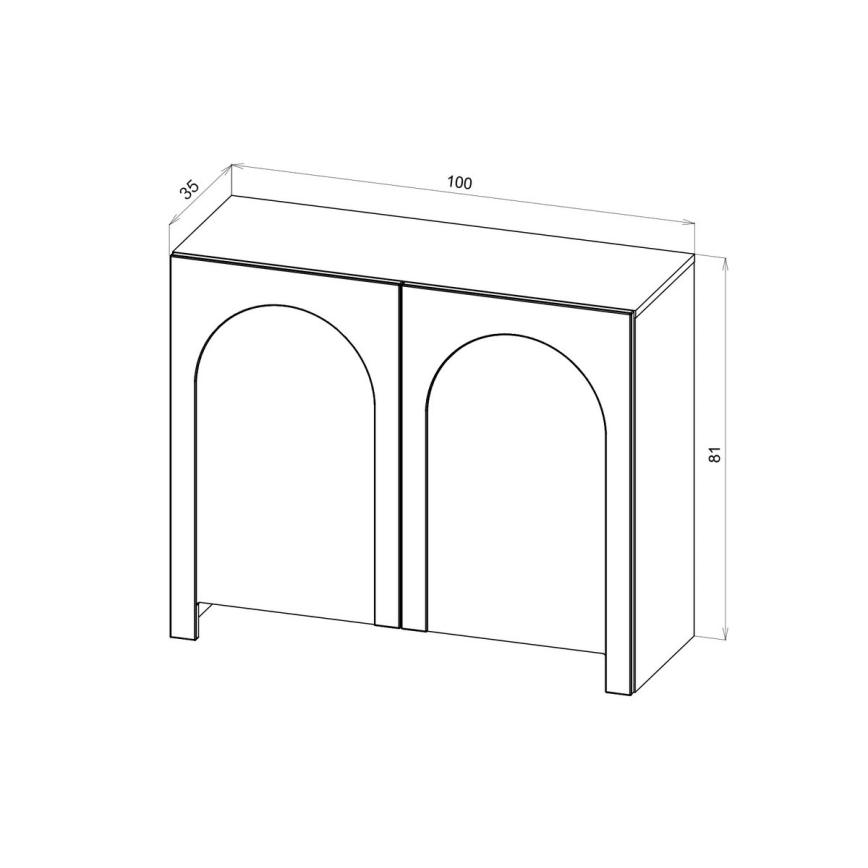 Συρταριέρα NIO κασμίρ/μπεζ