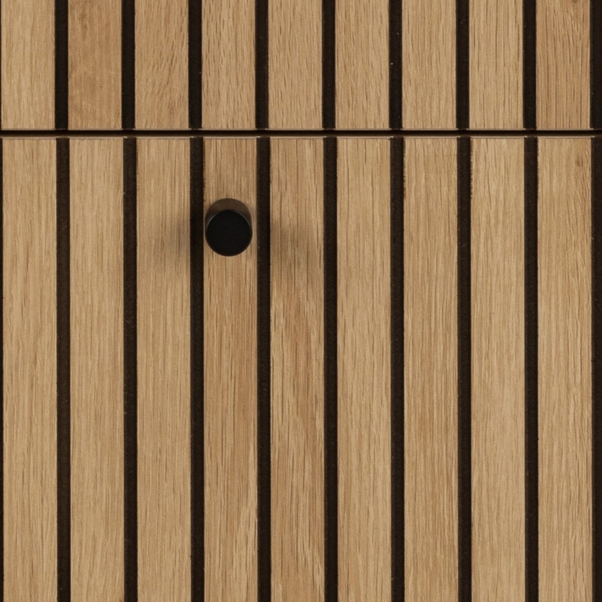 Συρταριέρα OLIVIA με συρτάρια, σε απόχρωση δρυός