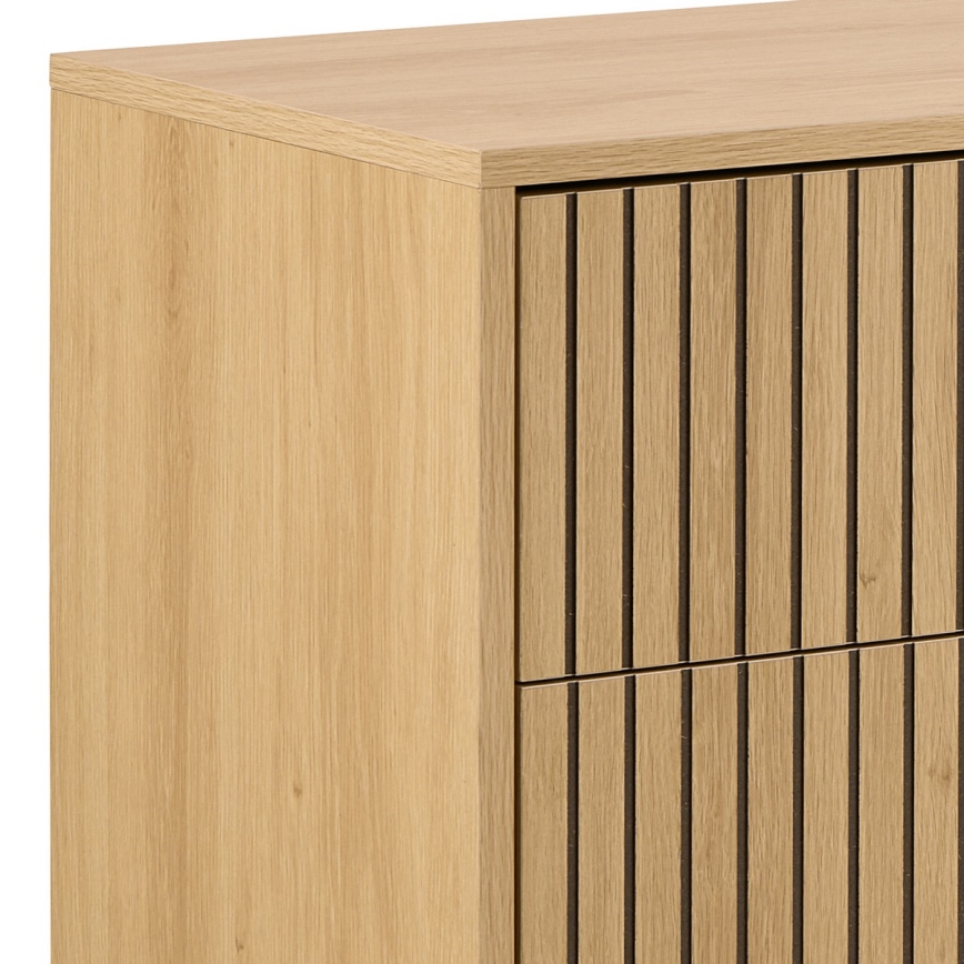 Συρταριέρα OLIVIA με συρτάρια σε φινίρισμα δρυός