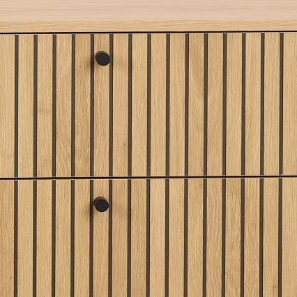 Συρταριέρα OLIVIA με συρτάρια σε φινίρισμα δρυός