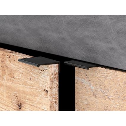 Συρταριέρα RUNEA ανοιχτό καφέ/ανθρακί