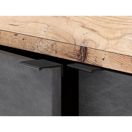 Συρταριέρα RUNEA ανοιχτό καφέ/ανθρακί