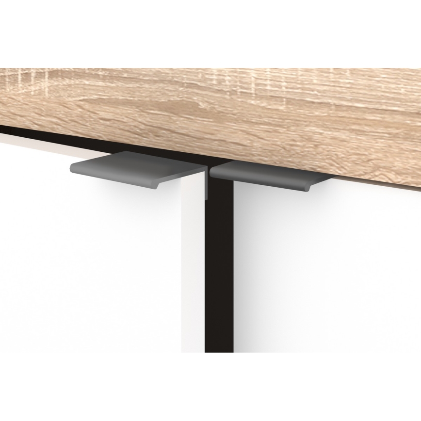 Συρταριέρα RUNEA δρυς sonoma/λευκή