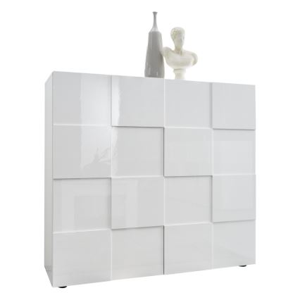 Συρταριέρα SERIAN λευκή