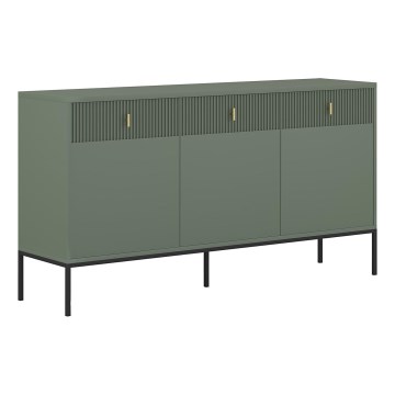 Συρταριέρα SUE πράσινη/μαύρη