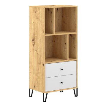 Συρταριέρα SULA δρυς artisan/λευκή