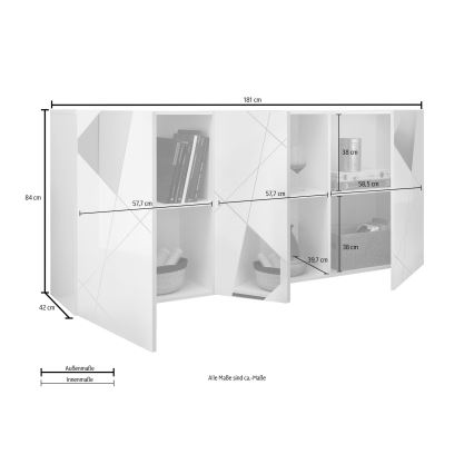 Συρταριέρα TAVRI ανθρακί