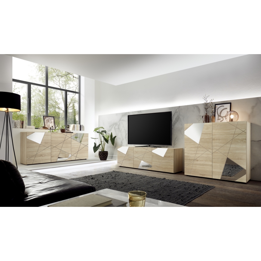 Συρταριέρα TAVRI σε απόχρωση Sonoma δρυός