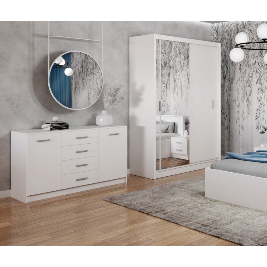 Συρταριέρα TAYLER λευκή