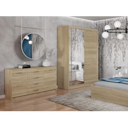 Συρταριέρα TAYLER σε απόχρωση Sonoma δρυς