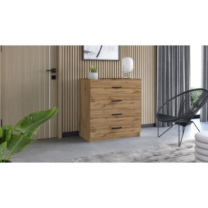 Συρταριέρα TIMON σε απόχρωση δρυς Wotan