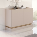Συρταριέρα ZARPANT 120x75 cm μπεζ/δρυς Cremona