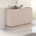 Συρταριέρα ZARPANT 120x75 cm μπεζ/δρυς Cremona