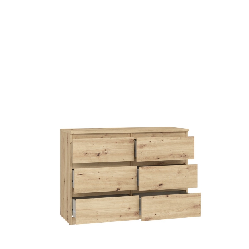 Συρταριέρα με συρτάρια MAO σε απόχρωση artisan δρυός