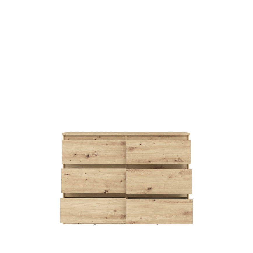 Συρταριέρα με συρτάρια MAO σε απόχρωση artisan δρυός