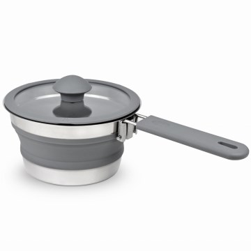 Συμπτυσσόμενη κατσαρόλα για κάμπινγκ 1 l