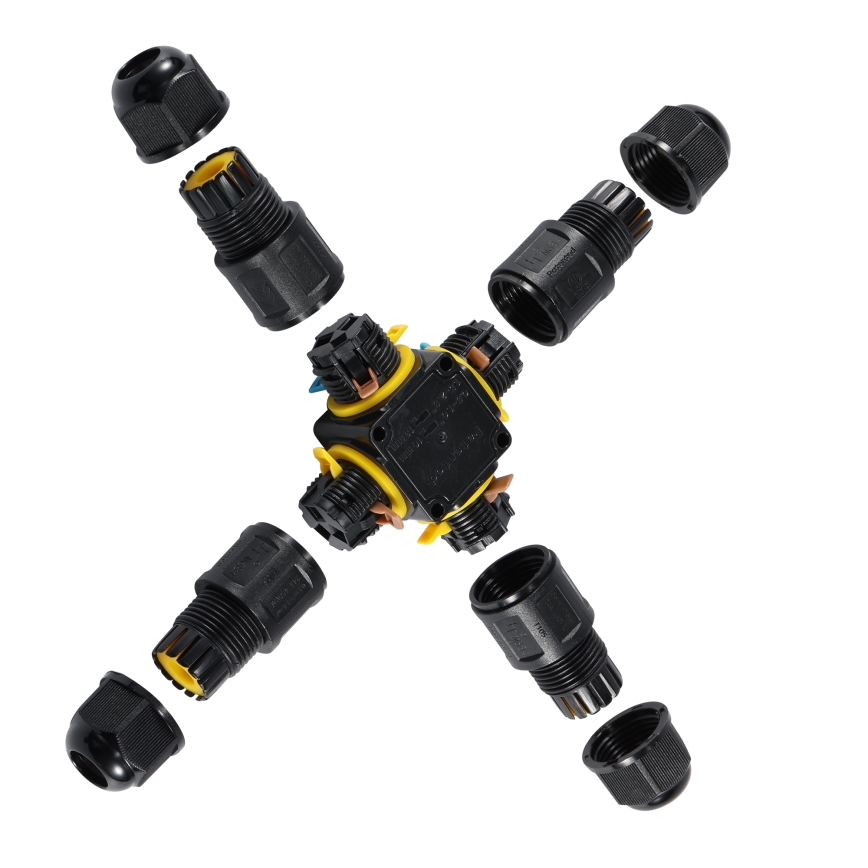 Σύνδεσμος Καλωδίων Ταφ IP68 450V