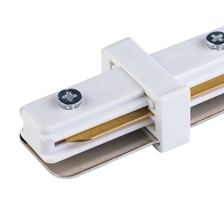 Σύνδεσμος ράγας για σποτ μονοφασικός Τ TRACER straight λευκό