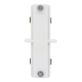 Σύνδεσμος για φωτιστικά σε σύστημα ράγας CONNECTOR RS ΛΕΥΚΟ επίπεδο