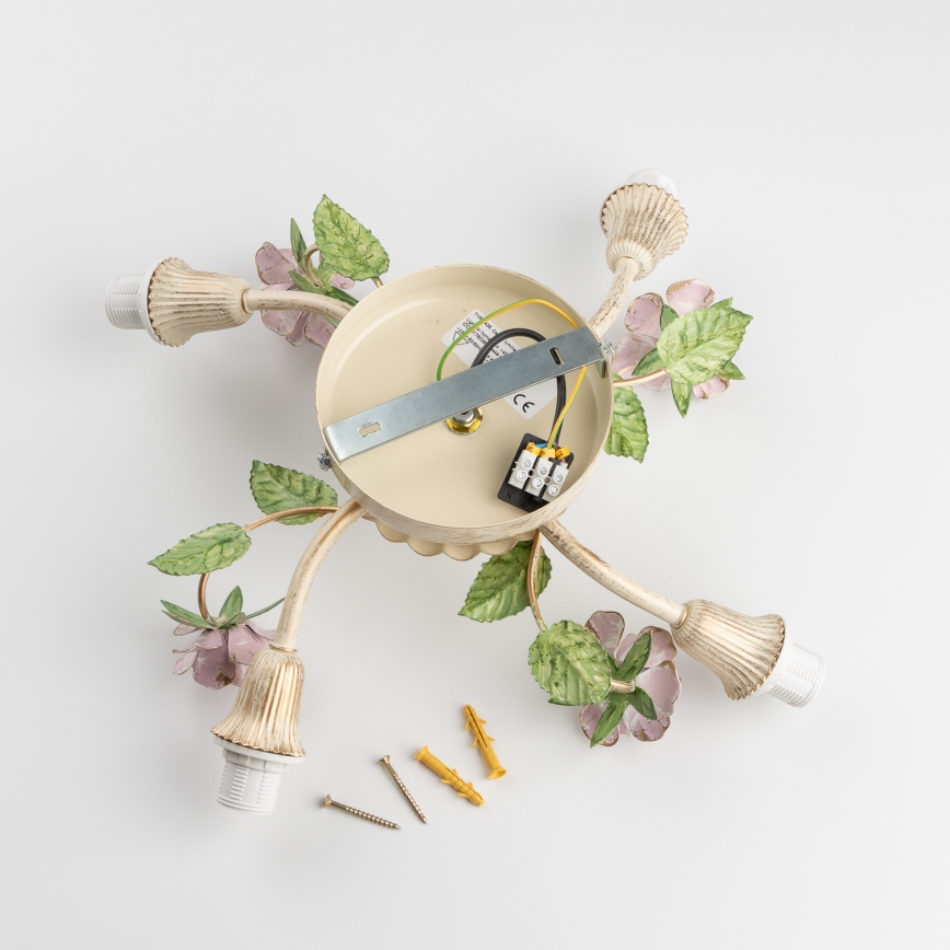 Συνδεδεμένο πολύφωτο FIORINTINO 4xE14/40W/230V