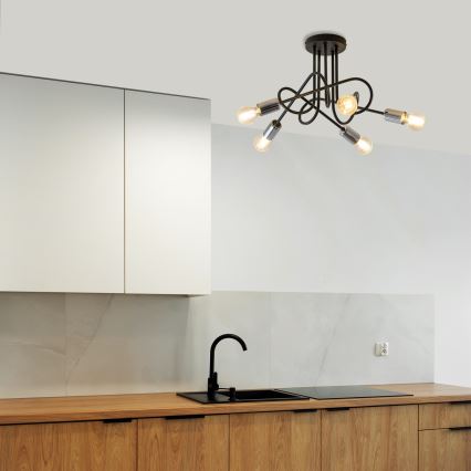 Συνδεδεμένο πολύφωτο OXFORD 5xE27/15W/230V