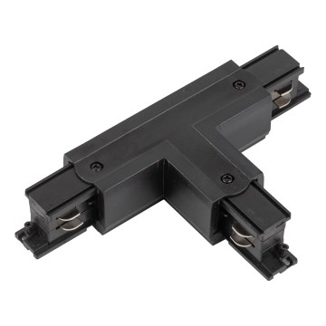 Σύνδεσμος ράγας για σποτ Ταφ 3 Καλωδίων TRACER T-connector μαύρο