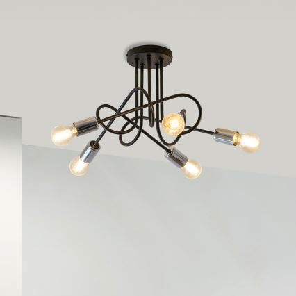 Συνδεδεμένο πολύφωτο OXFORD 5xE27/15W/230V