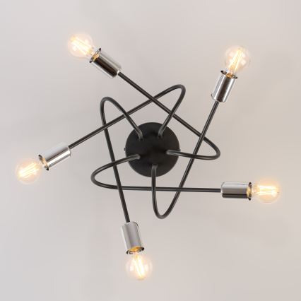 Συνδεδεμένο πολύφωτο OXFORD 5xE27/15W/230V