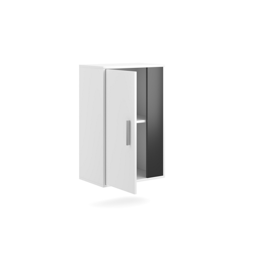 Σύνθεση σαλονιού BRICK λευκή/μαύρη