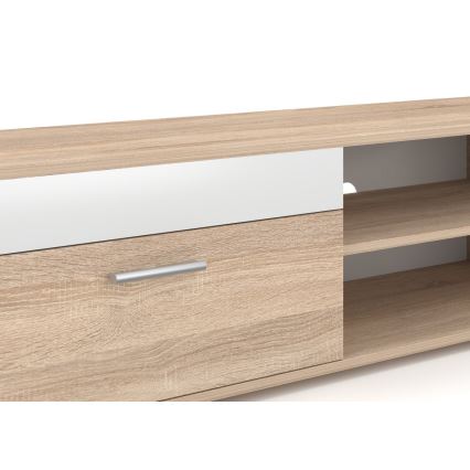 Σύνθεση σαλονιού BRICK, Sonoma δρυς/λευκό